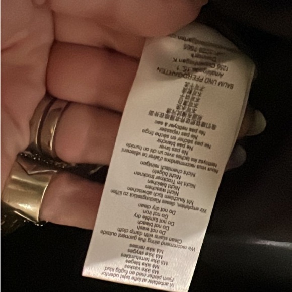 BAUM UND PFERDGARTEN Yellow women’ s Snake Print Leather Jacket NWT - Picture 7 of 12